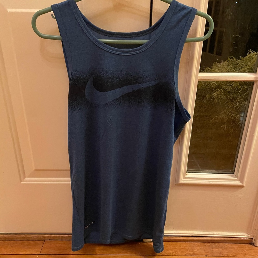 Nike Dri-Fit “Chalk” Blue Tank Top, Men’s Small